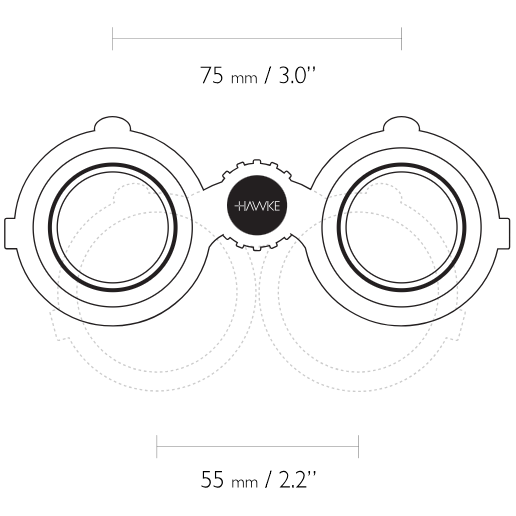 Hawke Optics Endurance ED 7x50 Marine Binoculars - Blue (36505)