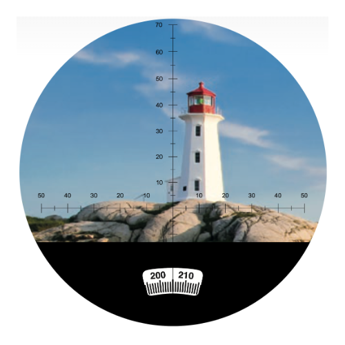 Hawke Optics Endurance ED 7x42 Marine Monocular with Compass - Blue (36521)