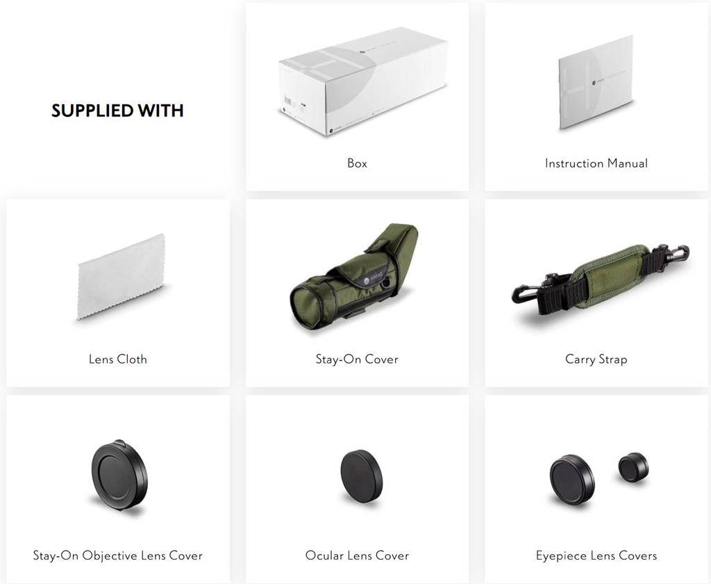 Hawke Optics Nature-Trek 20-60x80 Spotting Scope (55201)
