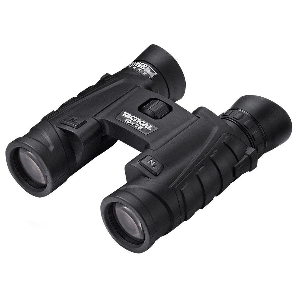 Steiner T1028 Tactical 10x28 Fogproof & Shockproof Binoculars with High-Definition Lenses & ClicLoc (2004)