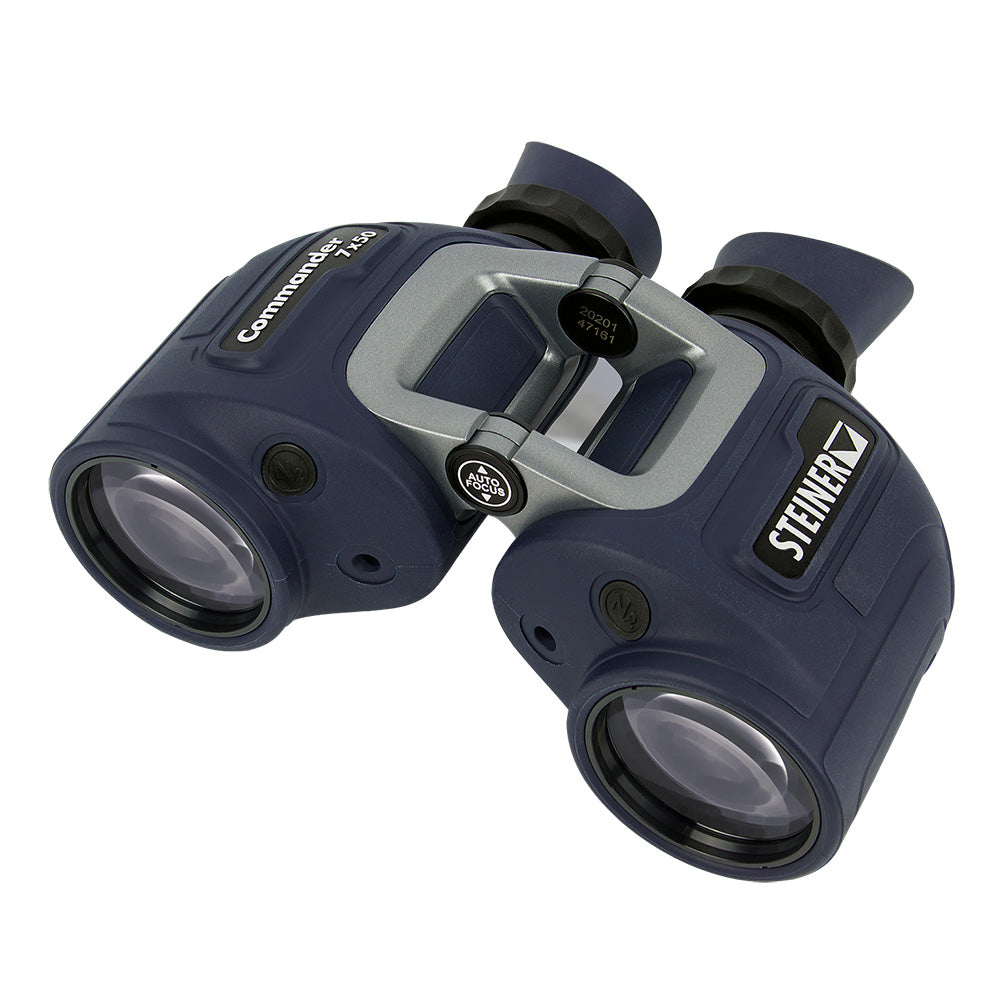 Steiner Commander 7x50 Open-Hinge Marine Binoculars with Diamond Lens Coating and High-Definition Optics (2347)