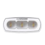 Lumishore LUX 4" 1,050 Lumen CRGBW Marine LED Floodlight with White Housing (60-0468, 010-04459-00)