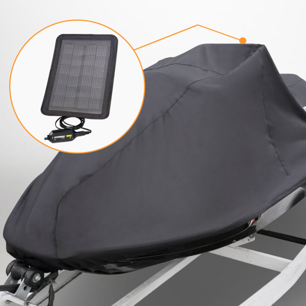 Battery Tender Hyperion Universal PWC Cover with Built-In 12W Solar Battery Charger (HYP-PWC-U)