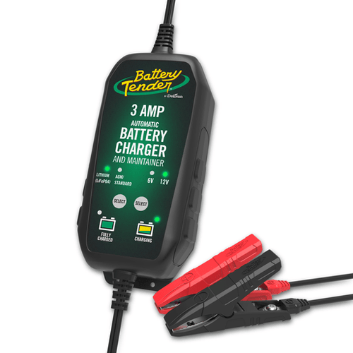 Battery Tender 6V/12V 3 Amp Selectable Battery Charger (022-0202-COS)