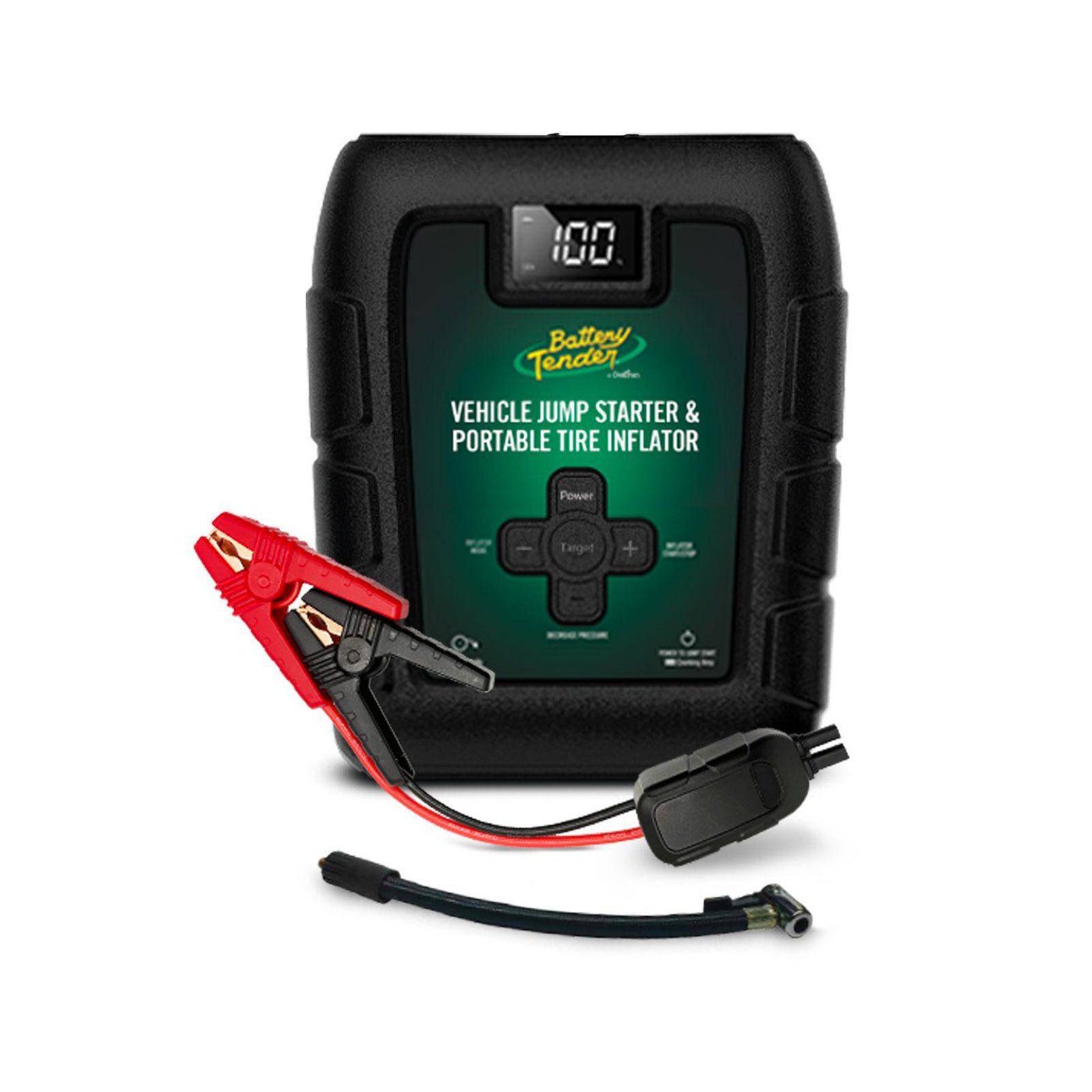 Battery Tender 800 Amp Jump Starter with Tire Inflator (030-3010-WH)