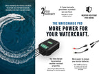 Battery Tender WaveCharge Pro 3-Bank 12V 30 Amp Battery Charger (022-1008-DL-WH)