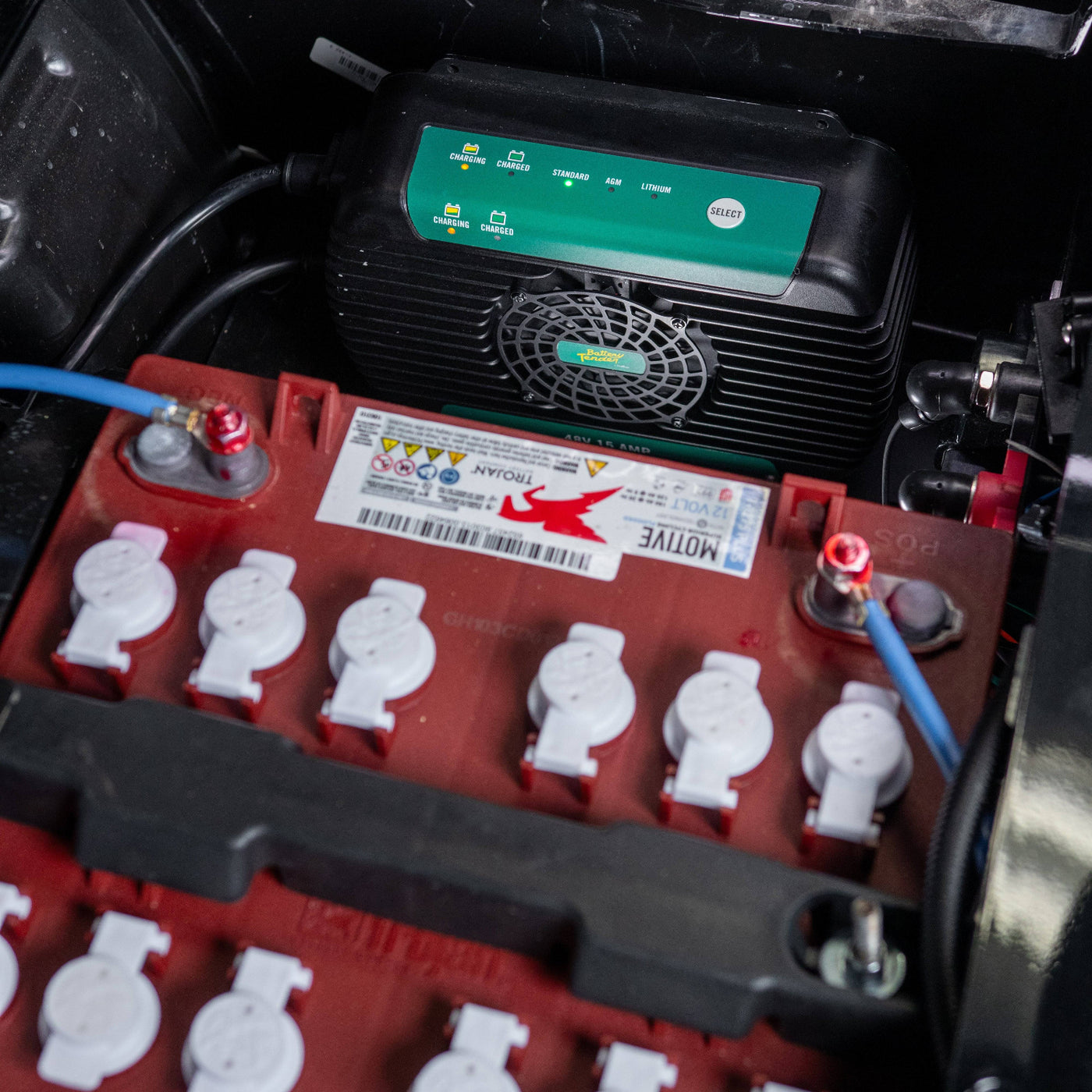 Battery Tender PowerPlus 12V 26  Amp On-Board Lithium Compatible Battery Charger & Maintainer (022-2011-DL-WH)