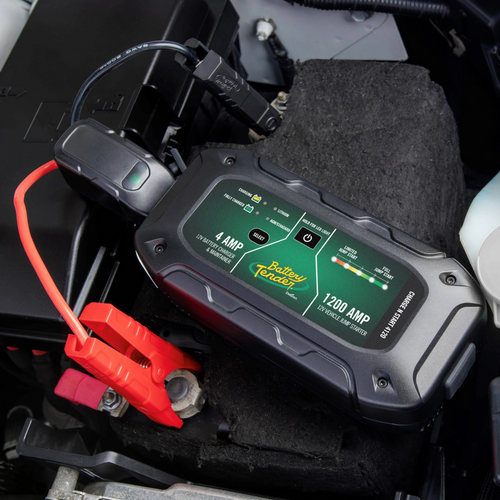 Battery Tender Charge N Start 4120 4  Amp Battery Charger & 1200 Amp Jump Starter (030-7020-WH)