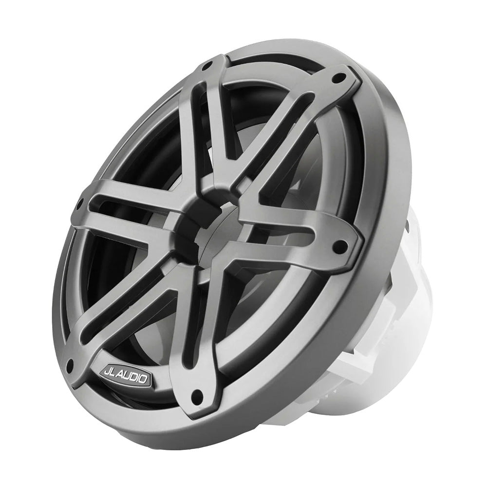 JL Audio M3-10IB-S-Gm-4 10" 175W RMS Infinite-Baffle Marine Subwoofer, Gray Sport Grille (010-03071-00)