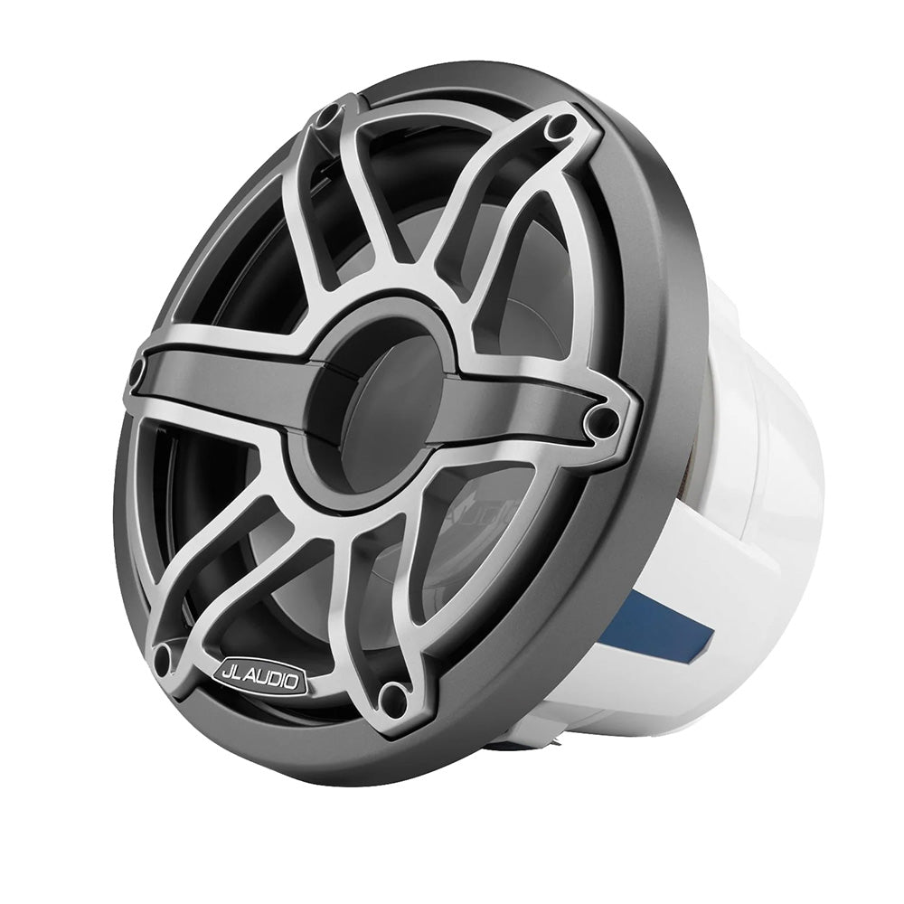 JL Audio M6-10IB-S-GmTi-4 10" 250W RMS Infinite-Baffle Marine Subwoofer, Titanium Sport Grille (010-03086-00)