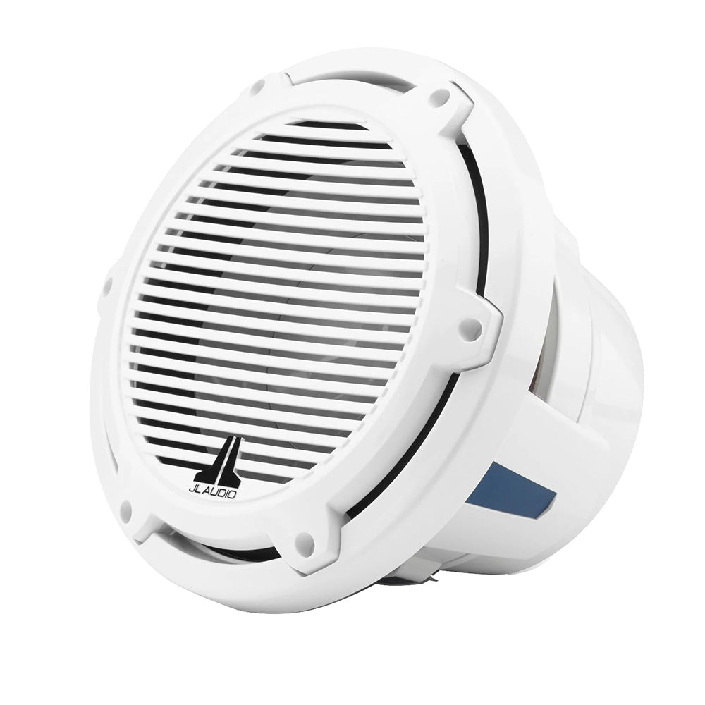 JL Audio M6-10W-C-GwGw-4 10" 250W RMS Enclosure-Optimized Marine Subwoofer, White Classic Grille (010-03487-00)