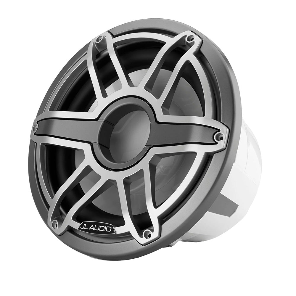 JL Audio M7-12IB-S-GmTi-4 12" 600W RMS Infinite-Baffle Marine Subwoofer, Titanium Sport Grille (010-03288-00)
