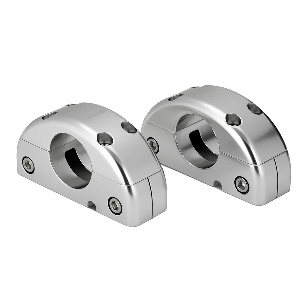 JL Audio M-MCPv3-2.875 Fixed 2.875" Pipe Mounting Clamps for ETXv2/ETXv3 Marine Tower Speakers, Pair (010-13708-00)