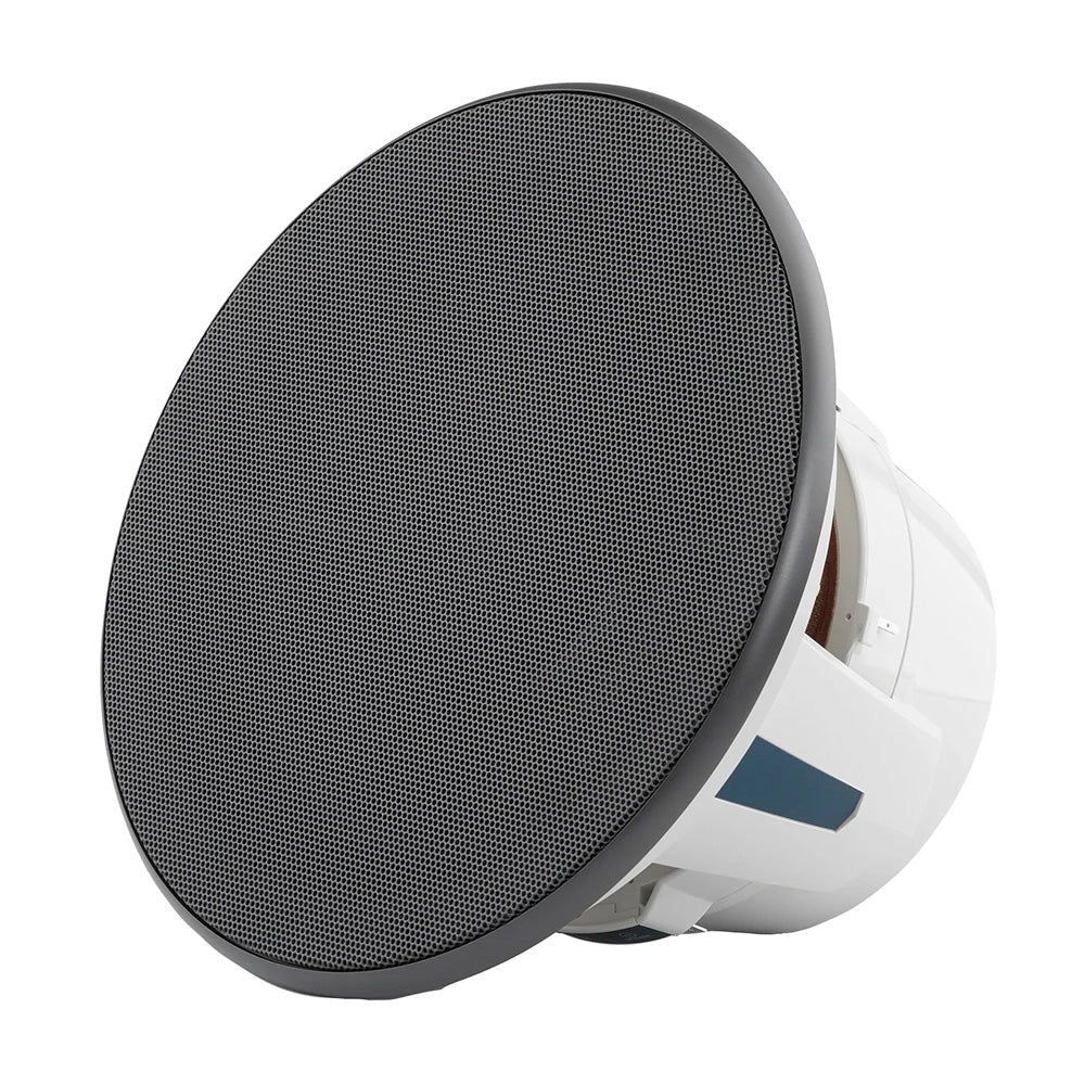 JL Audio M6-880X-L-SbSb-Single 8.8" 125W RMS Marine Coaxial Speaker with Black Luxe Grille, Single (010-03867-00)