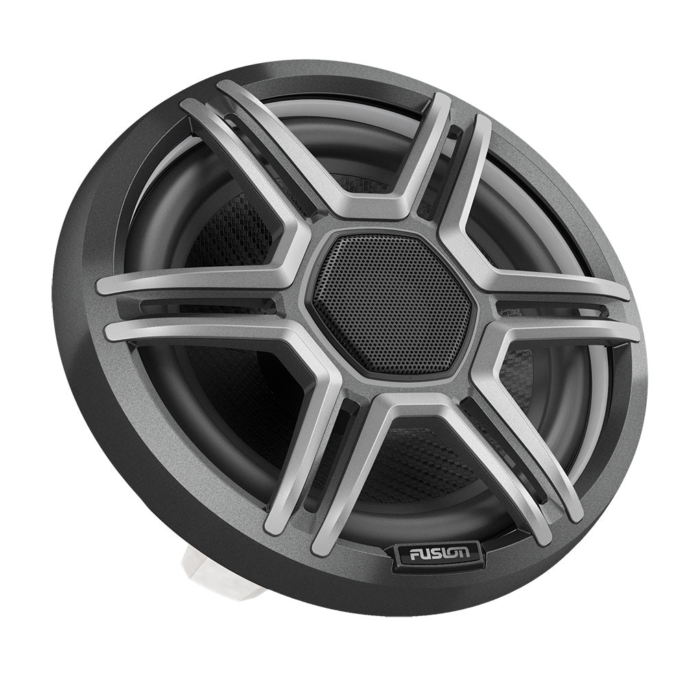 Fusion AP-FL77SPG Apollo 7.7" Marine Speakers with CRGBW LED Lighting, Sports Gray, Pair (010-02918-13)