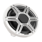 Fusion AP-FL88SPW Apollo 8.8" Marine Speakers with CRGBW LED Lighting, Sports White, Pair (010-02918-21)