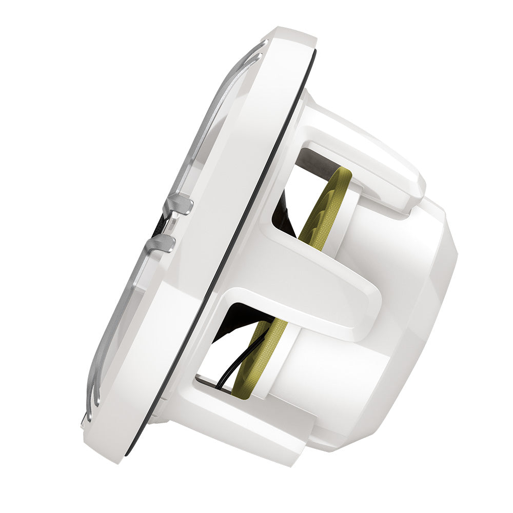 Fusion AP-FL88SPW Apollo 8.8" Marine Speakers with CRGBW LED Lighting, Sports White, Pair (010-02918-21)