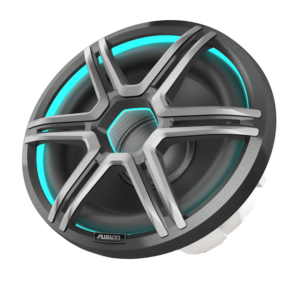 Fusion AP-SL12SPG Apollo 12" Marine Subwoofer with CRGBW LED Lighting, Sports Gray (010-02918-53)