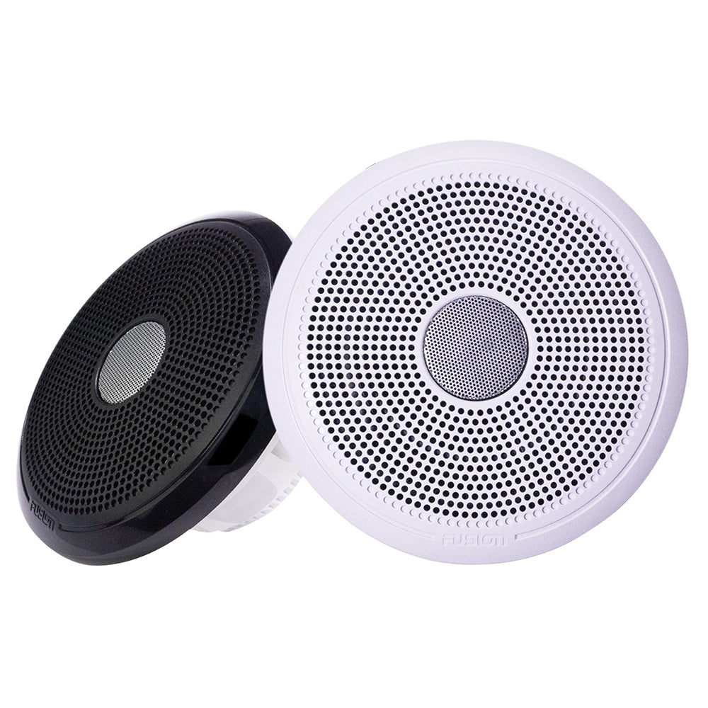 Fusion XS-F77CWB XS Series 7.7" 240W Classic Marine Speakers, White/Black Grilles, Pair (010-02197-00)