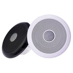 Fusion XS-F77CWB XS Series 7.7" 240W Classic Marine Speakers, White/Black Grilles, Pair (010-02197-00)