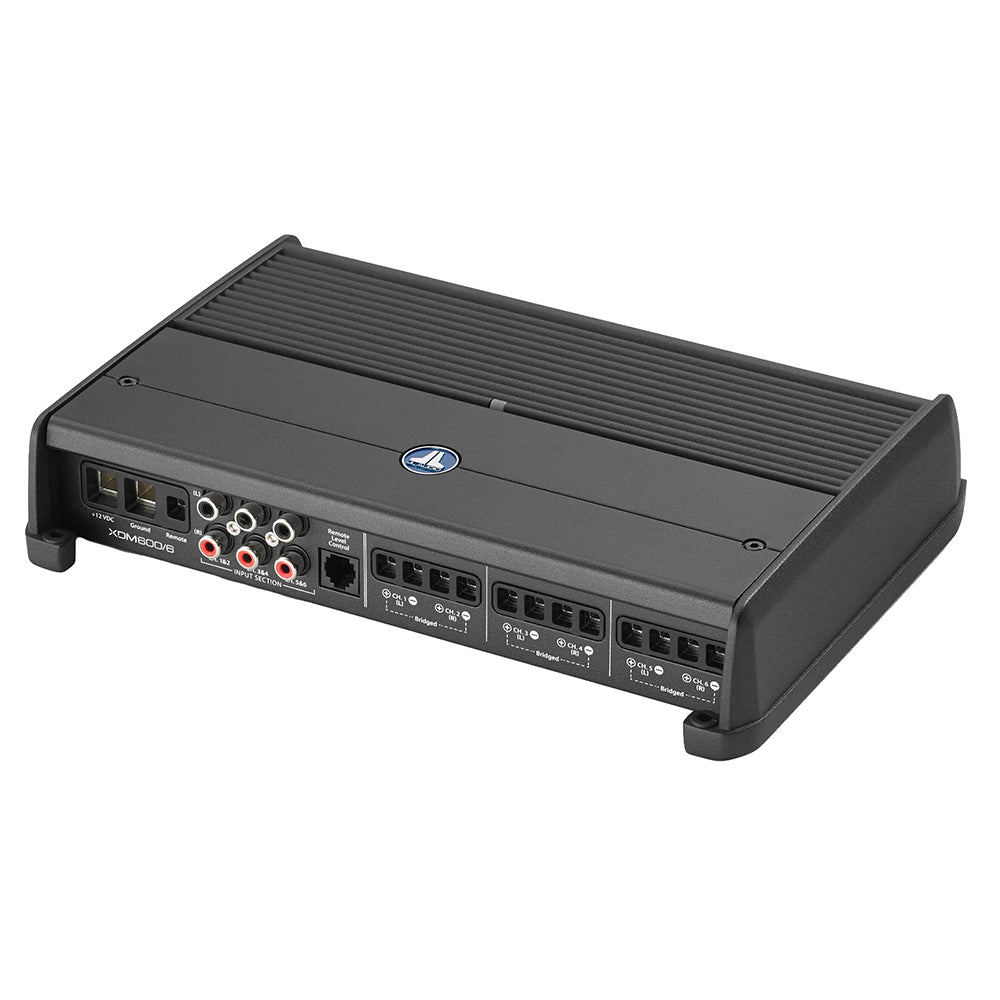 JL Audio XDM600/6 600W RMS 6-Channel Full-Range Class D Marine Amplifier (010-03117-00)