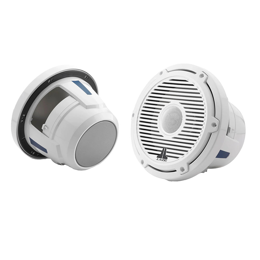 JL Audio M6-880X-C-3Gw 8.8" 125W RMS Marine Coaxial Speakers with White Classic Grilles, Pair (010-03499-00)