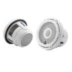 JL Audio M6-880X-C-3Gw 8.8" 125W RMS Marine Coaxial Speakers with White Classic Grilles, Pair (010-03499-00)