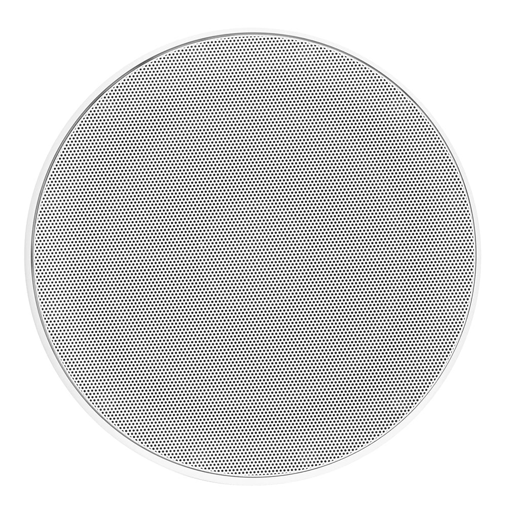 JL Audio M6-880X-L-GwSw 8.8" 125W RMS Marine Coaxial Speaker with White Luxe Grille, Single (010-03914-00)