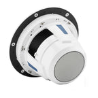 JL Audio M6-8IB-L-GwSw-4 8" 200W RMS Infinite-Baffle Marine Subwoofer with White Luxe Grille (010-03915-00)
