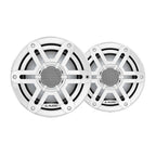 JL Audio M200 6.5" 50W RMS Marine Coaxial Speakers with White Sport Grilles, Pair (010-04753-00)