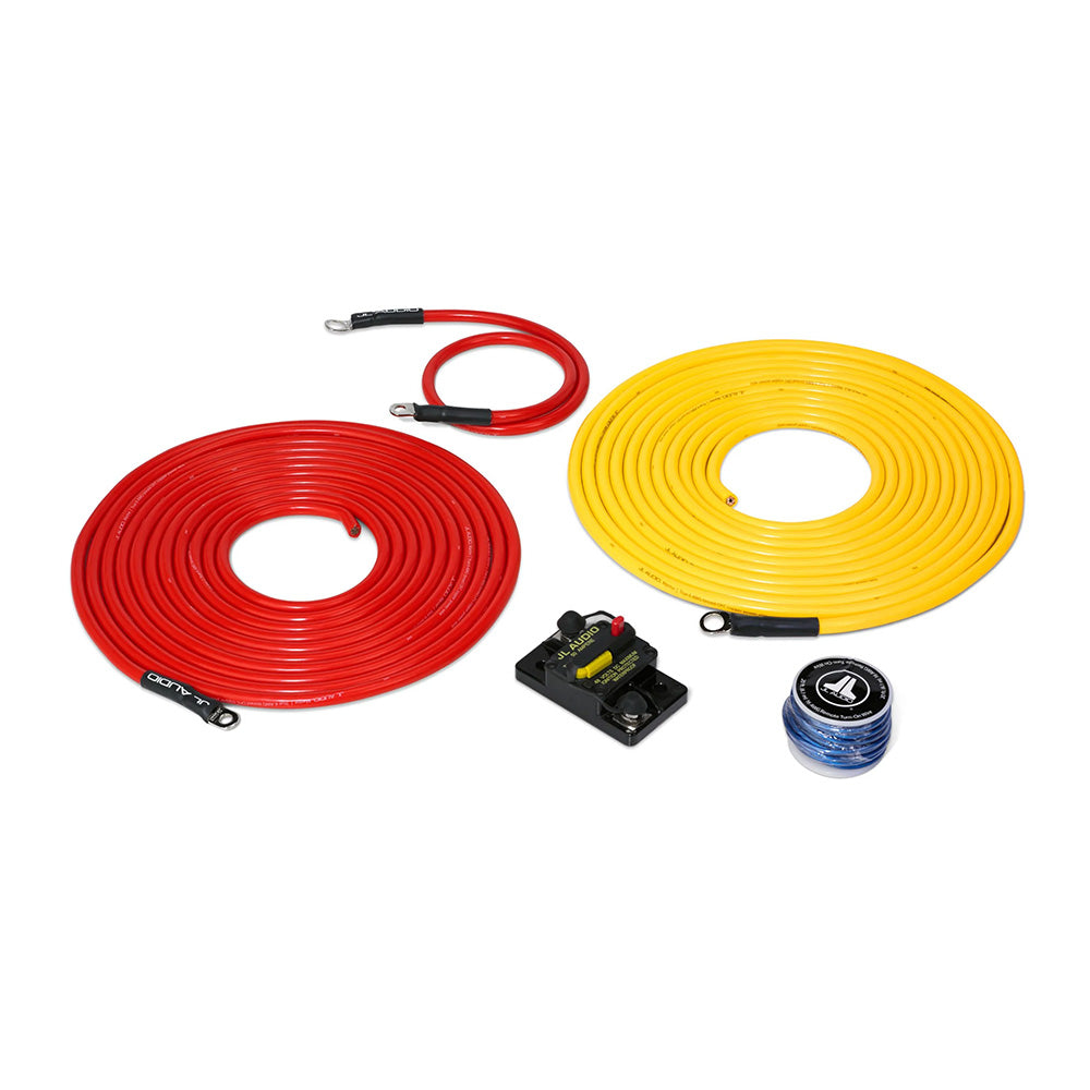 JL Audio XMD-PCS50A-1-L20 6 AWG 50A Premium Marine Amplifier Power Connection Kit, 20 ft (010-13418-00)