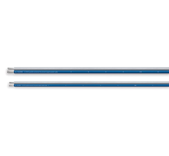 JL Audio XC-BCSC16-500 Blue/Clear 16 AWG Parallel-Conductor Speaker Cable, 500 ft (010-13566-00)