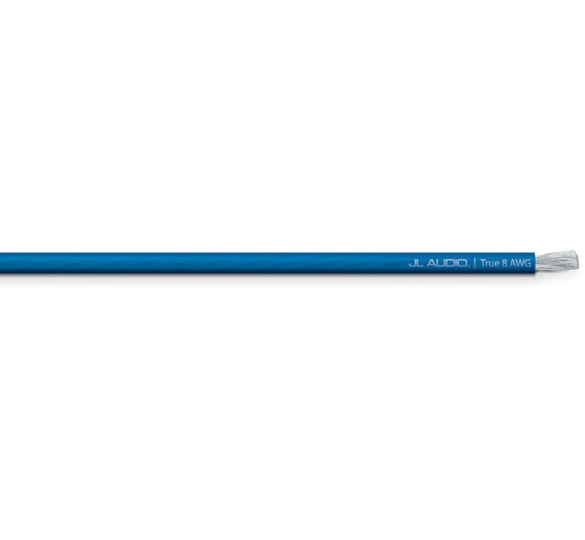 JL Audio XD-BPW8-250 8 AWG Premium OFC Marine Amplifier Power Wire, Blue, 250 ft (010-13632-00)