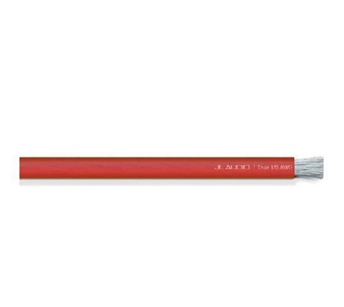 JL Audio XD-RPW1/0-50 1/0 AWG Premium OFC Marine Amplifier Power Wire, Red, 50 ft (010-13633-00)