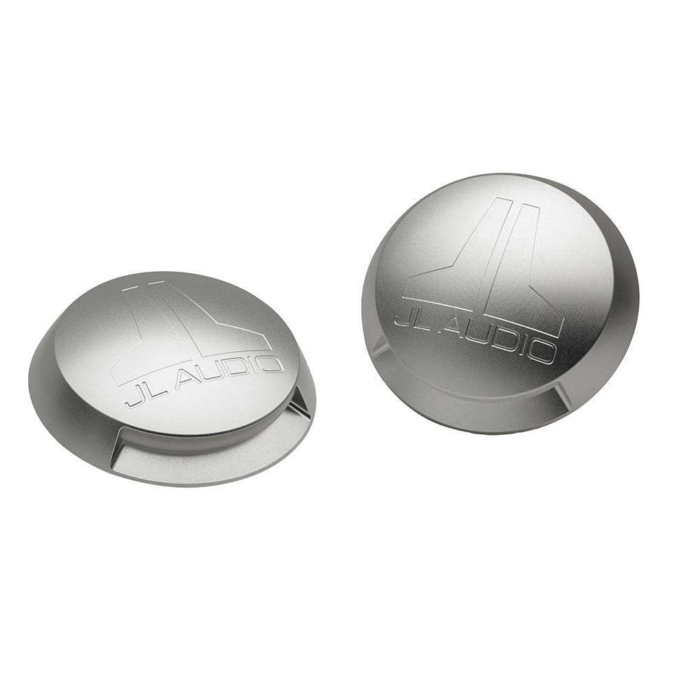 JL Audio M-LCB-C-W White LED Light Caps for 8.8" Enclosed Marine Tower Speakers, Pair (010-13700-00)