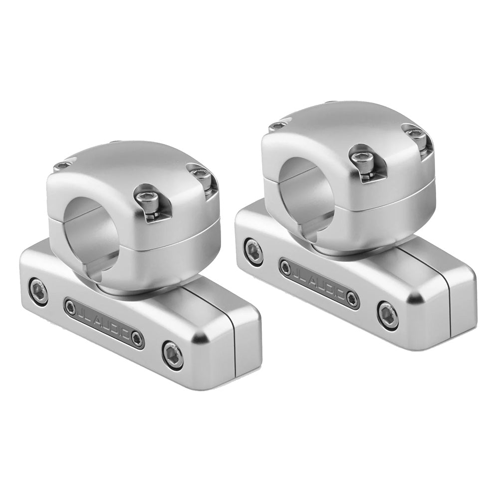 JL Audio M-SWMCPv3-2.000 Swivel 2.000" Pipe Mounting Clamps for ETXv2/ETXv3 Marine Tower Speakers, Pair (010-13718-00)