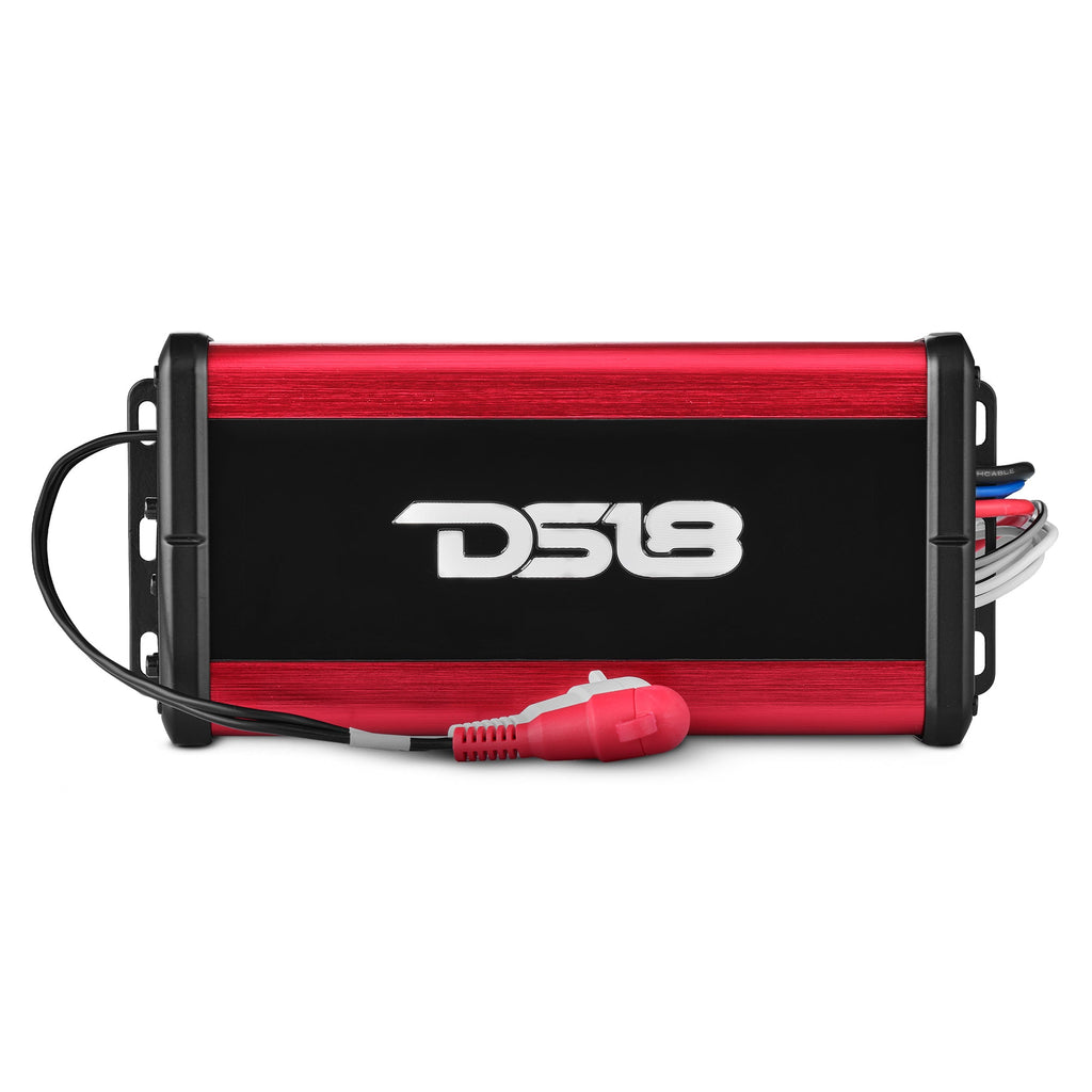 DS18 NXL-N2 HYDRO 2-Channel Full-Range Nano Class D Marine & Powersports Amplifier, 2 x 100W RMS at 4 ohms, IP67
