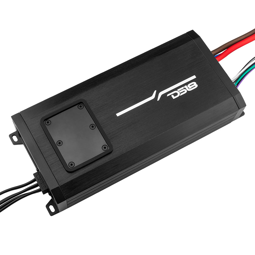 DS18 NXL-X600.4D HYDRO 4-Channel Full-Range Class D Marine & Powersports Amplifier, IP67, 4 x 150W RMS @ 4 ohms