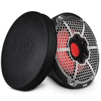 DS18 NXL-10SUB/BK HYDRO 10" 300W RMS 4-Ohm Marine Subwoofer with RGB LED Lighting, Black