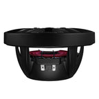 DS18 NXL-6/BK HYDRO 6.5" 100W RMS 4-Ohm 2-Way Marine Coaxial Speakers with RGB LED Lighting, Matte Black Composite Grilles, Pair