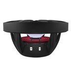 DS18 NXL-8/BK HYDRO 8" 125W RMS 4-Ohm 2-Way Marine Coaxial Speakers with RGB LED Lighting, Matte Black Composite Grilles, Pair