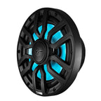 DS18 NXL-IQ8/BK HYDRO NXL-IQ 8" 175W RMS 2-Way Marine Speakers with Digital LED Lighting & Bullet Tweeters, Black, Pair