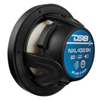 DS18 NXL-IQ8/BK HYDRO NXL-IQ 8" 175W RMS 2-Way Marine Speakers with Digital LED Lighting & Bullet Tweeters, Black, Pair