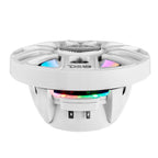 DS18 NXL-IQ8/WH HYDRO NXL-IQ 8" 175W RMS 2-Way Marine Speakers with Digital LED Lighting & Bullet Tweeters, White, Pair
