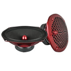 DS18 PRO-X694BM PRO-X 6x9" 200W RMS 4-Ohm Midrange Loudspeaker with Bullet, Red, Single