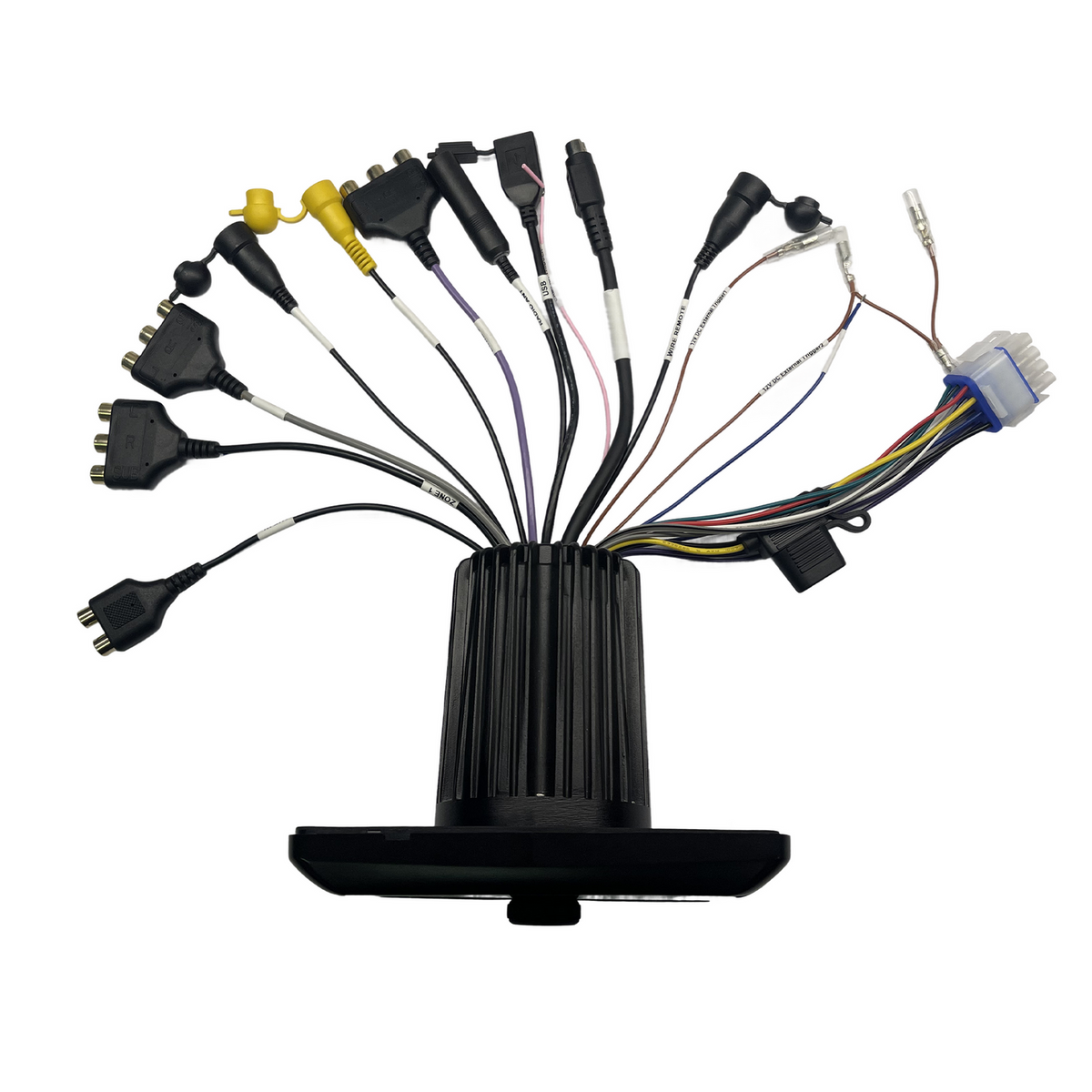 Aquatic AV CP7 Waterproof Marine Stereo with 3" IPS Color Display, Bluetooth, Camera Input & 288W Max Amplifier (CP711)