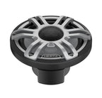 Hertz HMX 7.7 S-LD-G.2 7.7" 100W RMS 4-Ohm 2-Way Marine Coaxial Speakers with RGB LED Lighting, Sport Gray Grilles, Pair (78040333)