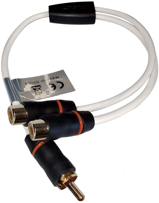 Fusion EL-RCAYF RCA Standard Splitter - 1 Male to 2 Female [010-12896-00]