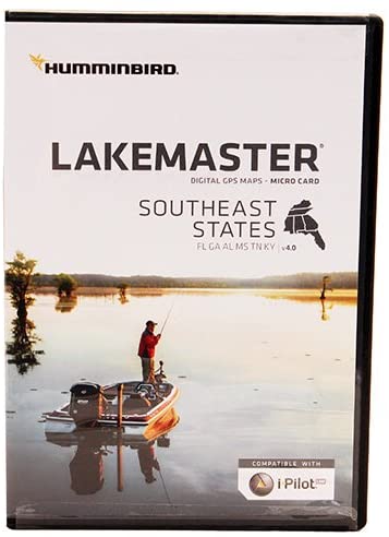 Humminbird HCSE4 LakeMaster Digitalchart Southeast States, Micro Card