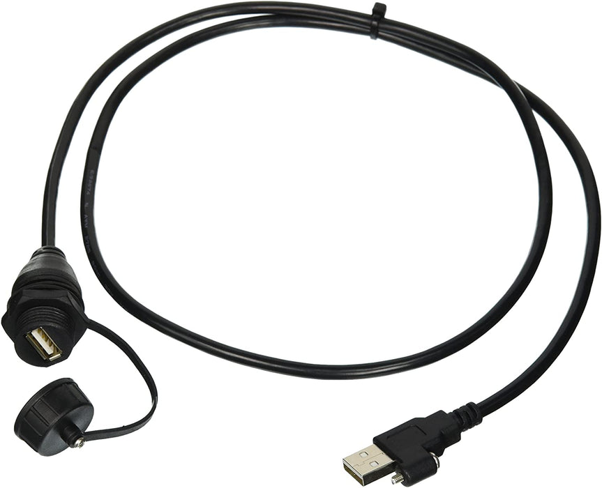 Fusion MS-CBUSBFM1 Panel Mount USB Connector , black